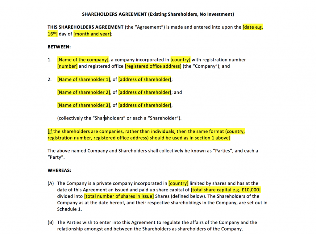 Shareholders Agreements in Ireland7 Essential Elements to Focus On